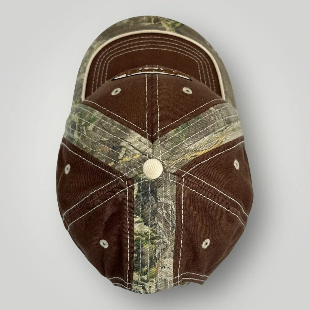 Raggz‎ Brad Paisley Hat Cap Adjustable Ball Cap Embroidered Brown Camo